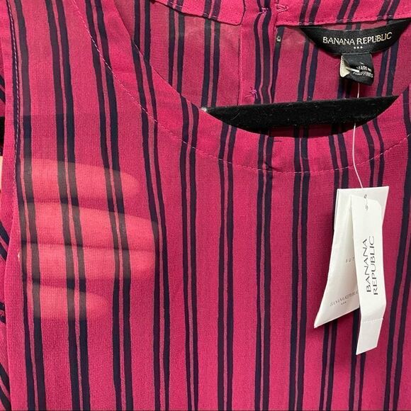 Banana republic size S sleeveless sheer top New with tags! Tunic long - Picture 10 of 10